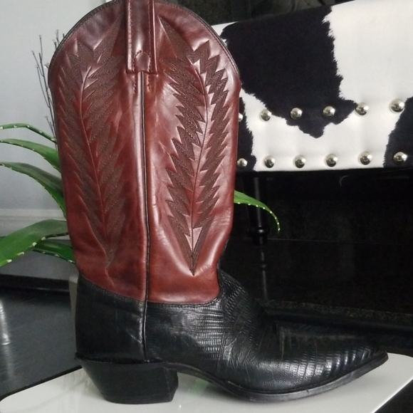 Lizard + leather 7M J Chisholm Ladies Western - Picture 5 of 8